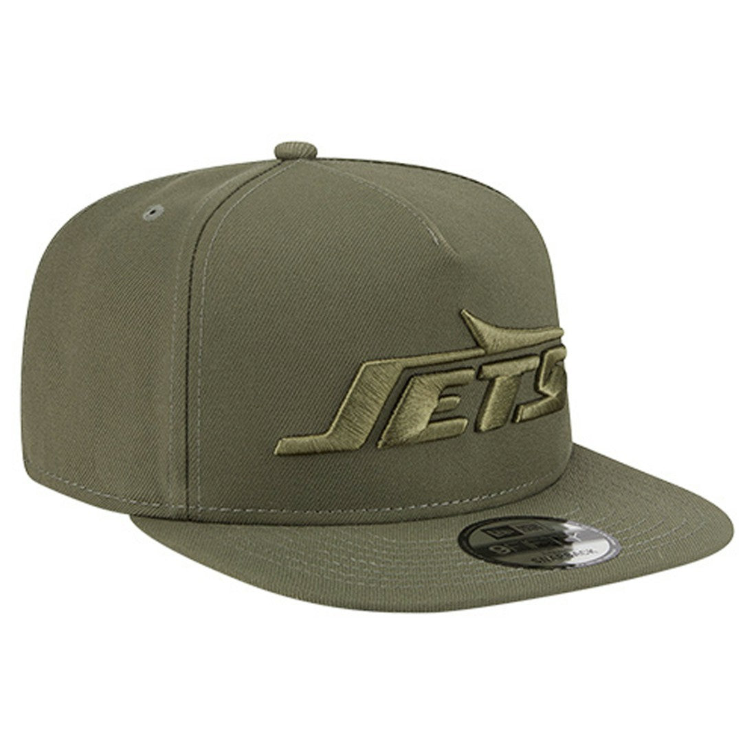 New York Jets New Era Youth Color Pack A-Frame 9FIFTY Snapback Hat - Olive discount