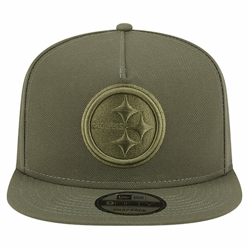 Pittsburgh Steelers New Era Youth Color Pack A-Frame 9FIFTY Snapback Hat - Olive outlet