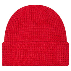 Kansas City Chiefs New Era Youth Waffle Cuffed Knit Hat - Red outlet