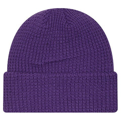 Minnesota Vikings New Era Youth Waffle Cuffed Knit Hat - Purple discount
