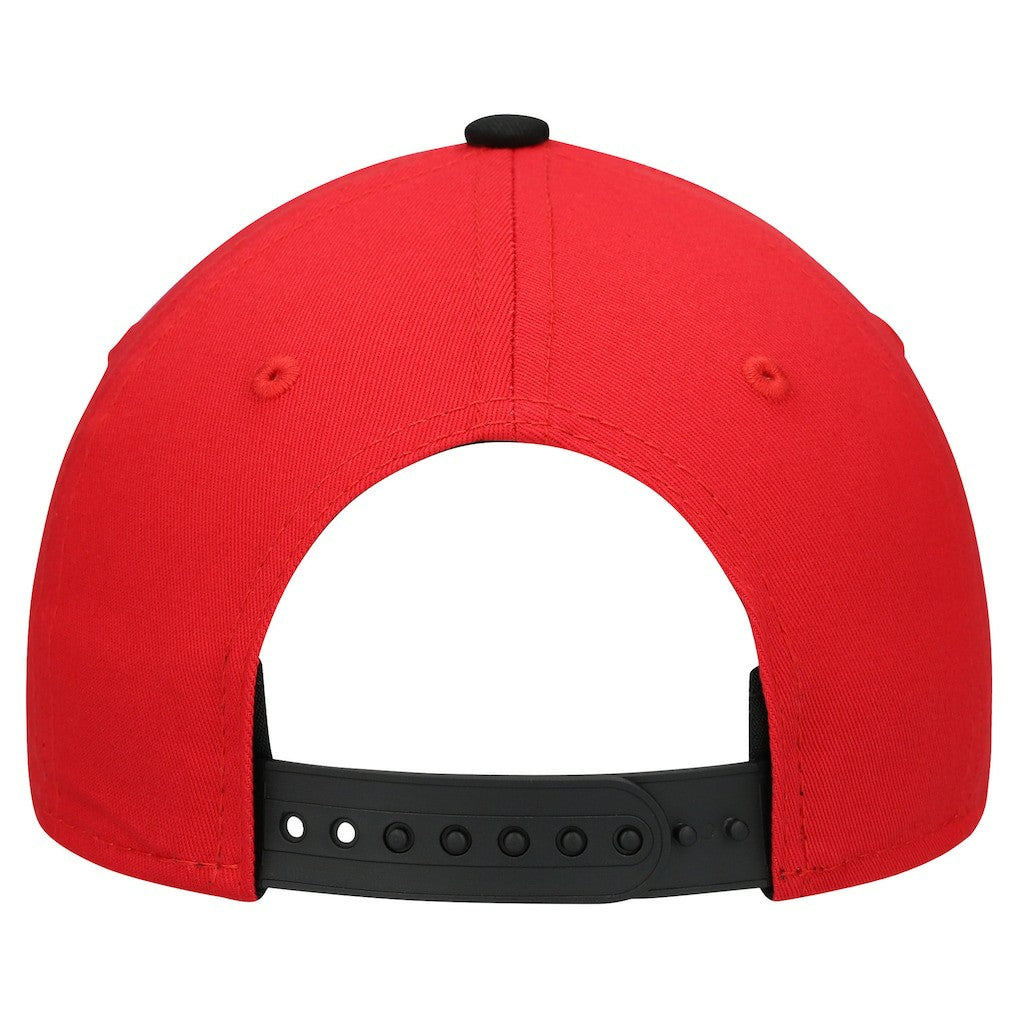 Kansas City Chiefs New Era Preschool Arch COOLERA 9FORTY A-Frame M-Crown Adjustable Hat - Red/Black outlet