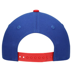 Buffalo Bills New Era Preschool Arch COOLERA 9FORTY A-Frame M-Crown Adjustable Hat - Royal/Red on sale