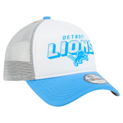 Detroit Lions New Era Preschool 9FORTY A-Frame Adjustable Hat - White discount