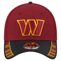 Washington Commanders New Era Visor Hit 39THIRTY Flex Hat - Burgundy for sale