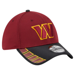 Washington Commanders New Era Visor Hit 39THIRTY Flex Hat - Burgundy for sale