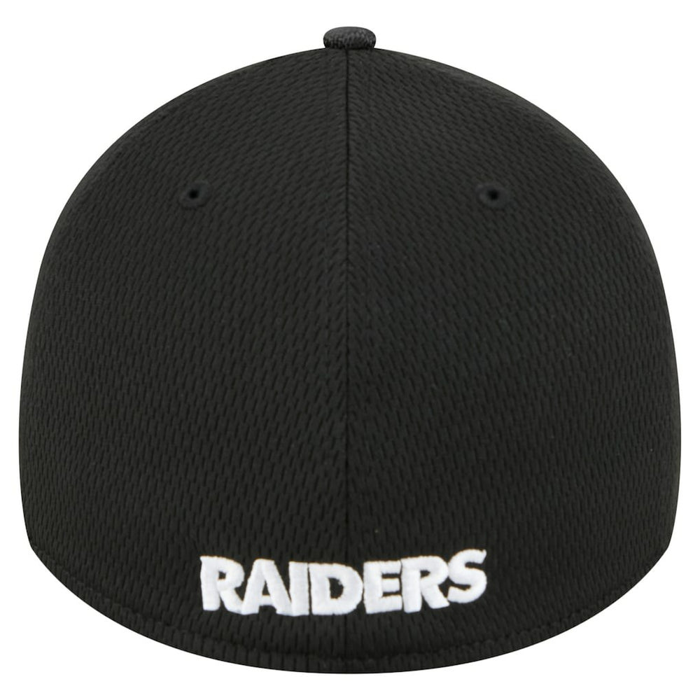 Las Vegas Raiders New Era Visor Hit 39THIRTY Flex Hat - Black discount