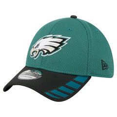 Philadelphia Eagles New Era Visor Hit 39THIRTY Flex Hat - Midnight Green online