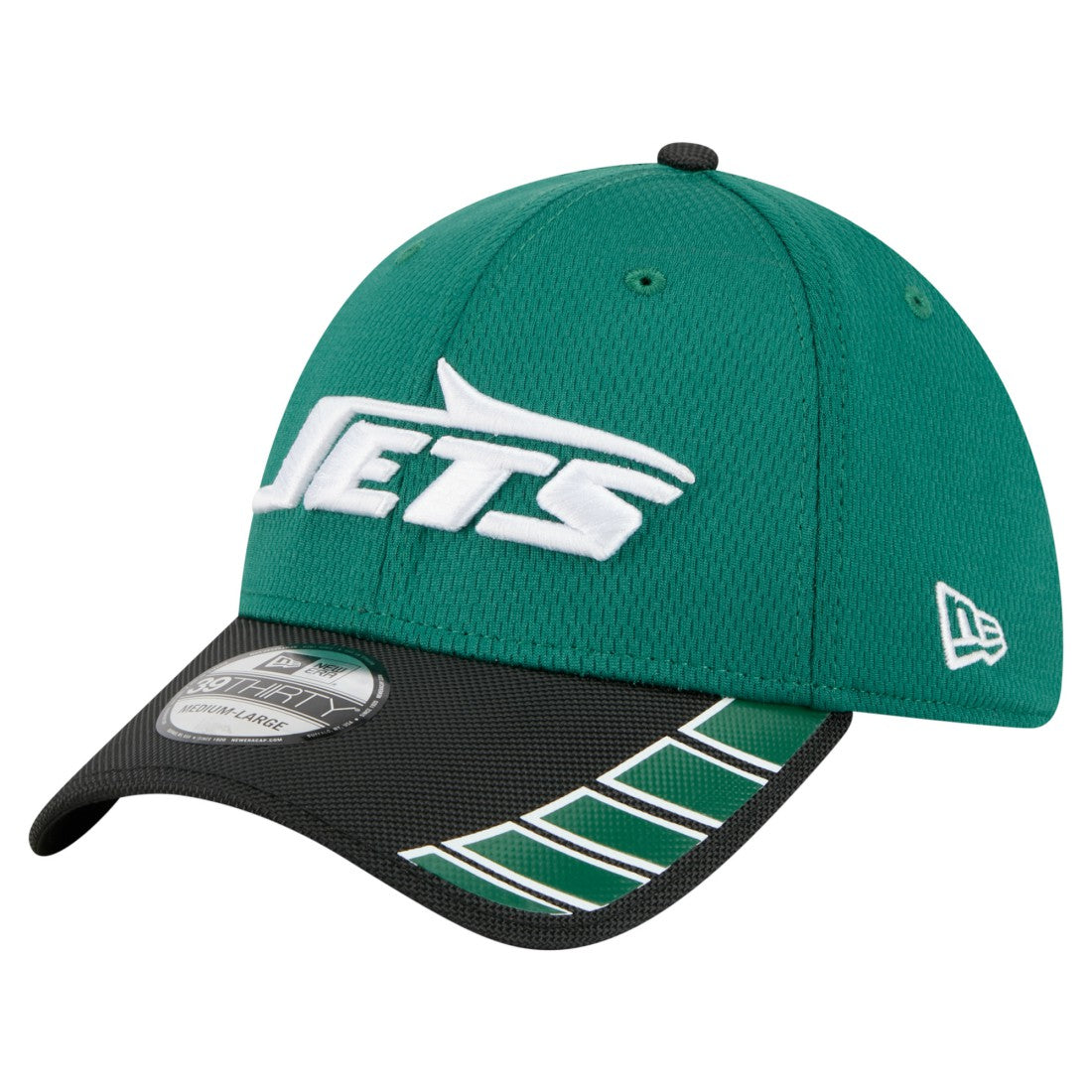New York Jets New Era Visor Hit 39THIRTY Flex Hat - Green discount