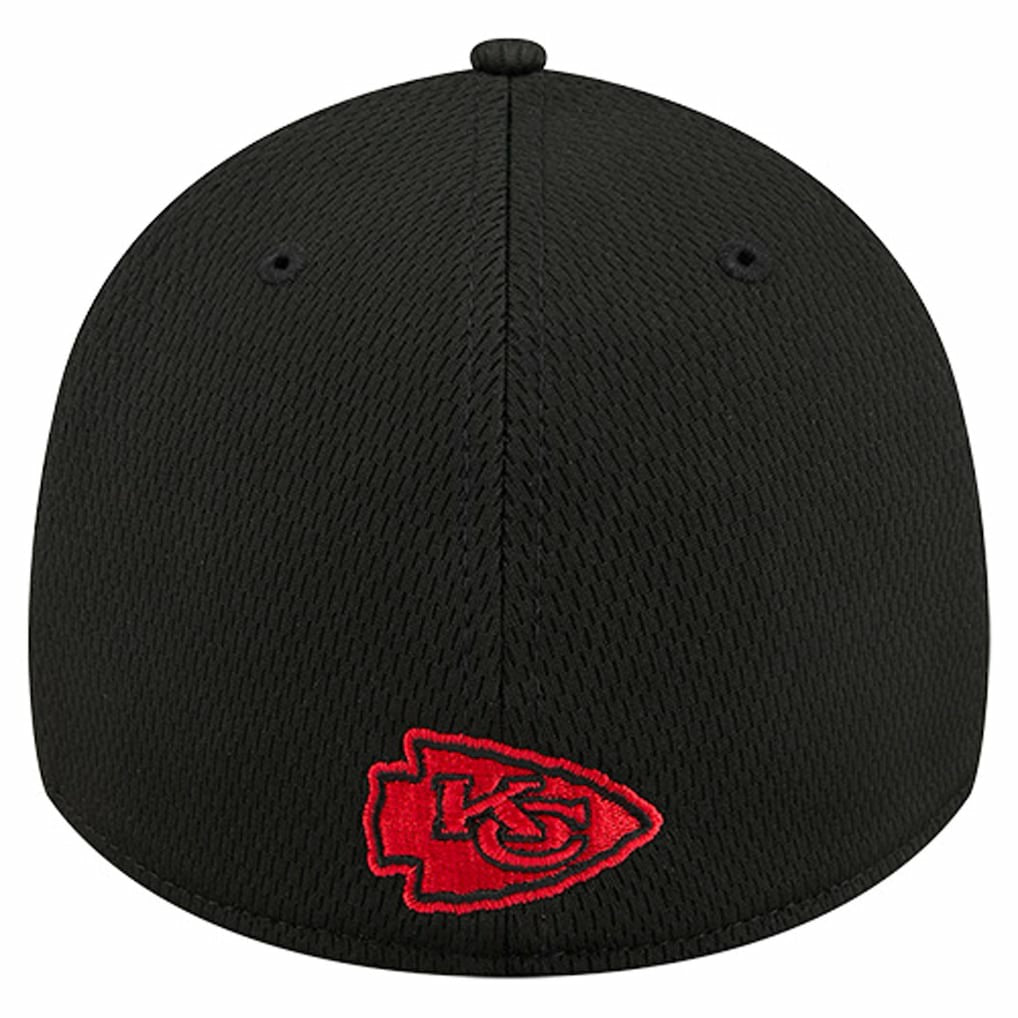 Kansas City Chiefs New Era Scoreboard 39THIRTY Flex Hat - Black for sale