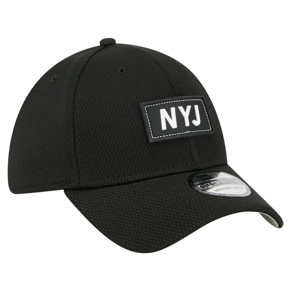 New York Jets New Era Scoreboard 39THIRTY Flex Hat - Black for sale