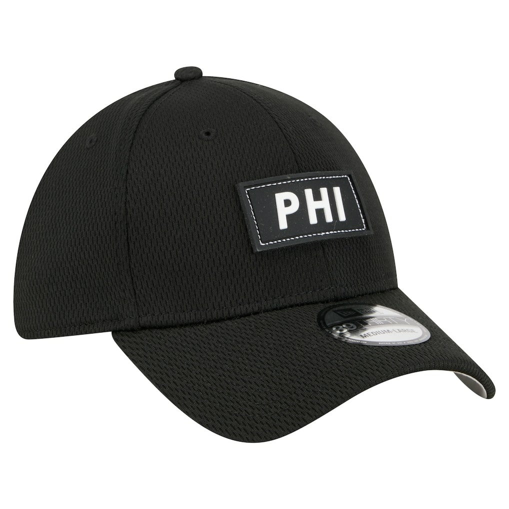 Philadelphia Eagles New Era Scoreboard 39THIRTY Flex Hat - Black online