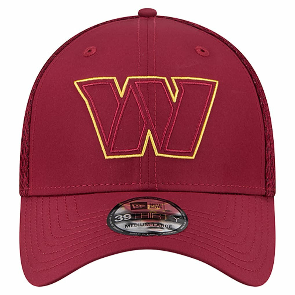 Washington Commanders New Era Outline 39THIRTY Flex Hat - Burgundy on sale