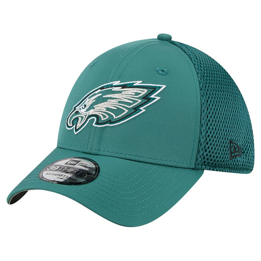 Philadelphia Eagles New Era Outline 39THIRTY Flex Hat - Midnight Green outlet