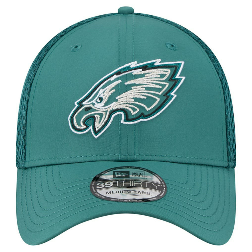 Philadelphia Eagles New Era Outline 39THIRTY Flex Hat - Midnight Green outlet