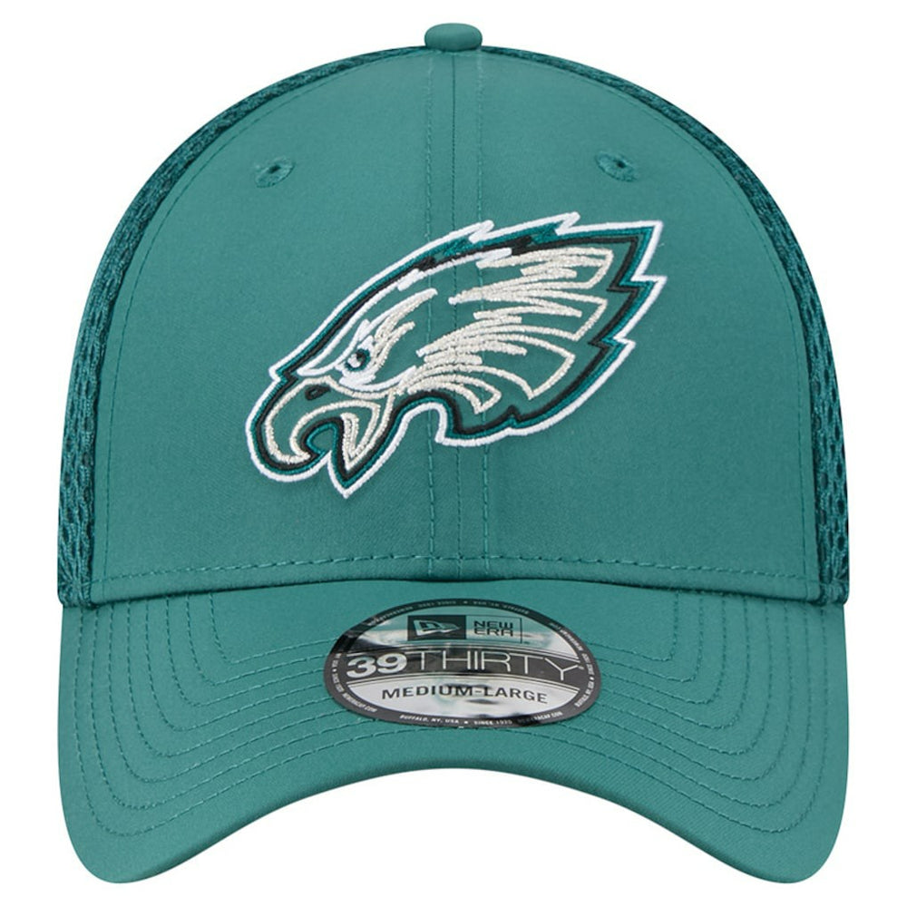 Philadelphia Eagles New Era Outline 39THIRTY Flex Hat - Midnight Green outlet