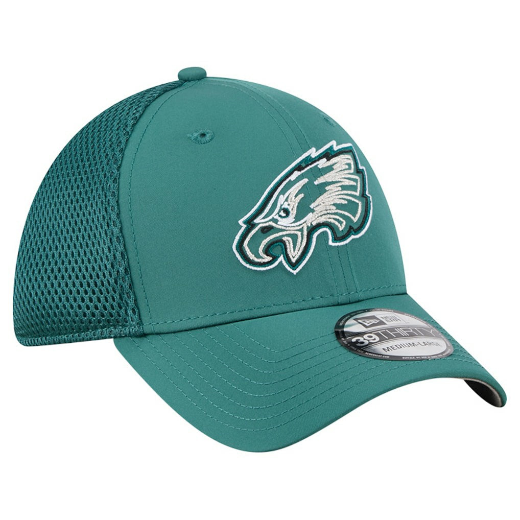 Philadelphia Eagles New Era Outline 39THIRTY Flex Hat - Midnight Green outlet