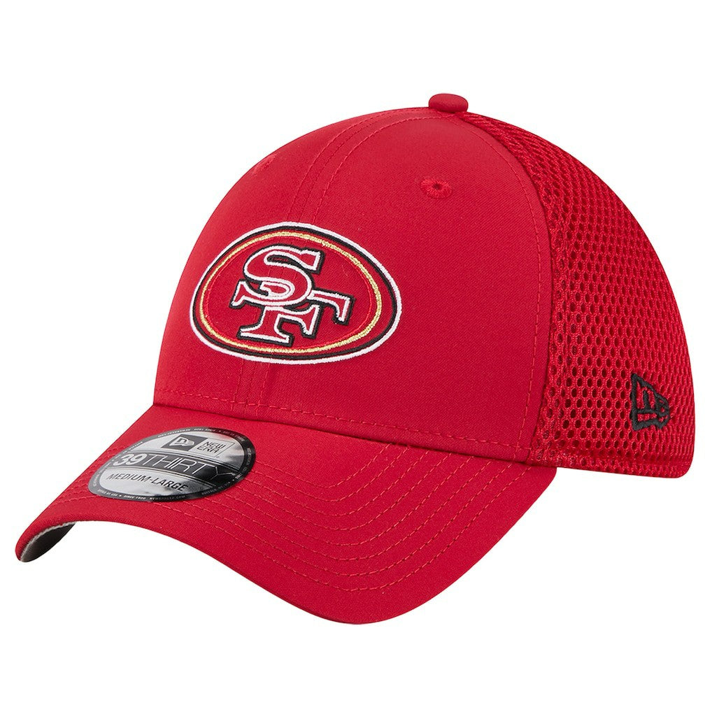 San Francisco 49ers New Era Outline 39THIRTY Flex Hat - Scarlet cheap