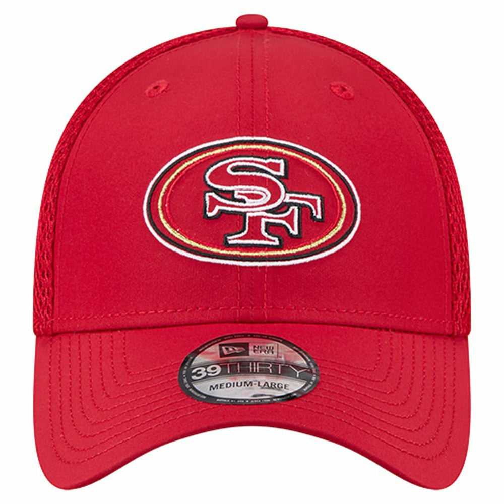 San Francisco 49ers New Era Outline 39THIRTY Flex Hat - Scarlet cheap