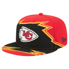 Kansas City Chiefs New Era Break 59FIFTY Fitted Hat - Red/Black discount