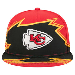 Kansas City Chiefs New Era Break 59FIFTY Fitted Hat - Red/Black discount
