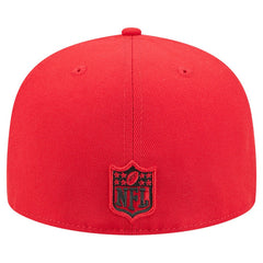 Kansas City Chiefs New Era Break 59FIFTY Fitted Hat - Red/Black discount