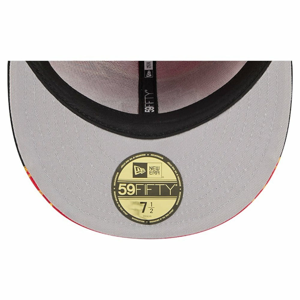 Kansas City Chiefs New Era Break 59FIFTY Fitted Hat - Red/Black discount