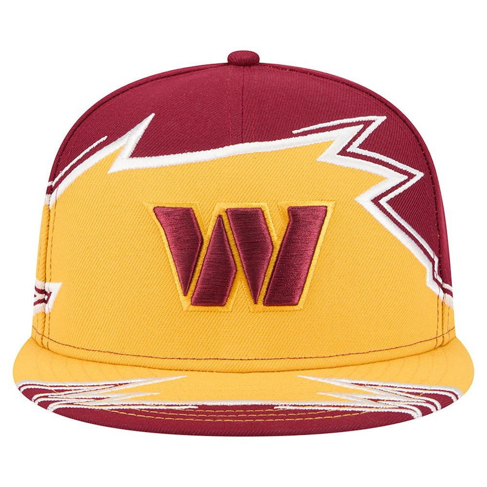 Washington Commanders New Era Break 59FIFTY Fitted Hat - Burgundy/Gold online