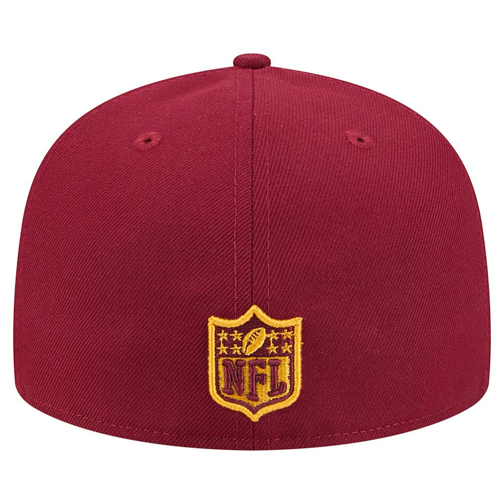 Washington Commanders New Era Break 59FIFTY Fitted Hat - Burgundy/Gold online