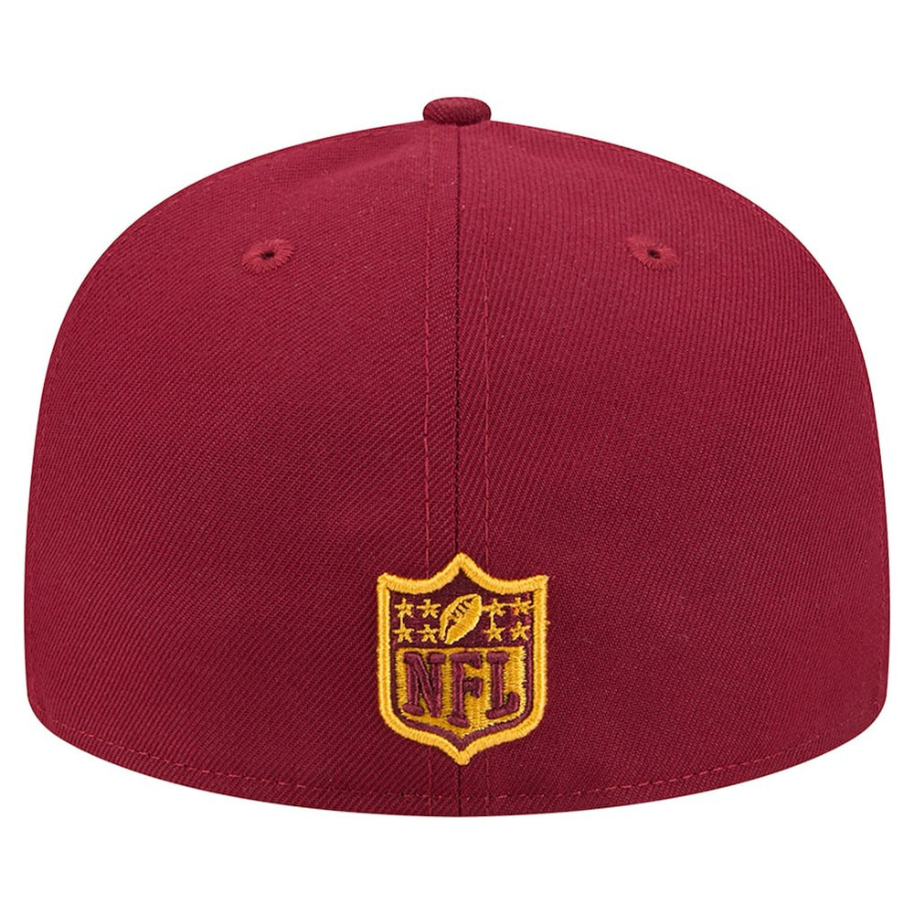 Washington Commanders New Era Break 59FIFTY Fitted Hat - Burgundy/Gold online