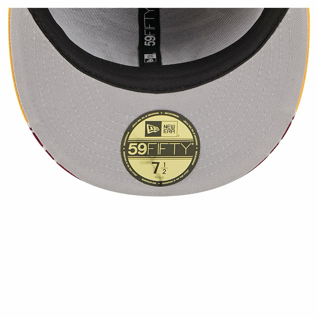 Washington Commanders New Era Break 59FIFTY Fitted Hat - Burgundy/Gold online