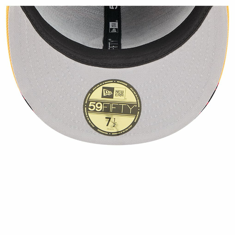 Pittsburgh Steelers New Era Break 59FIFTY Fitted Hat - Black/Gold outlet