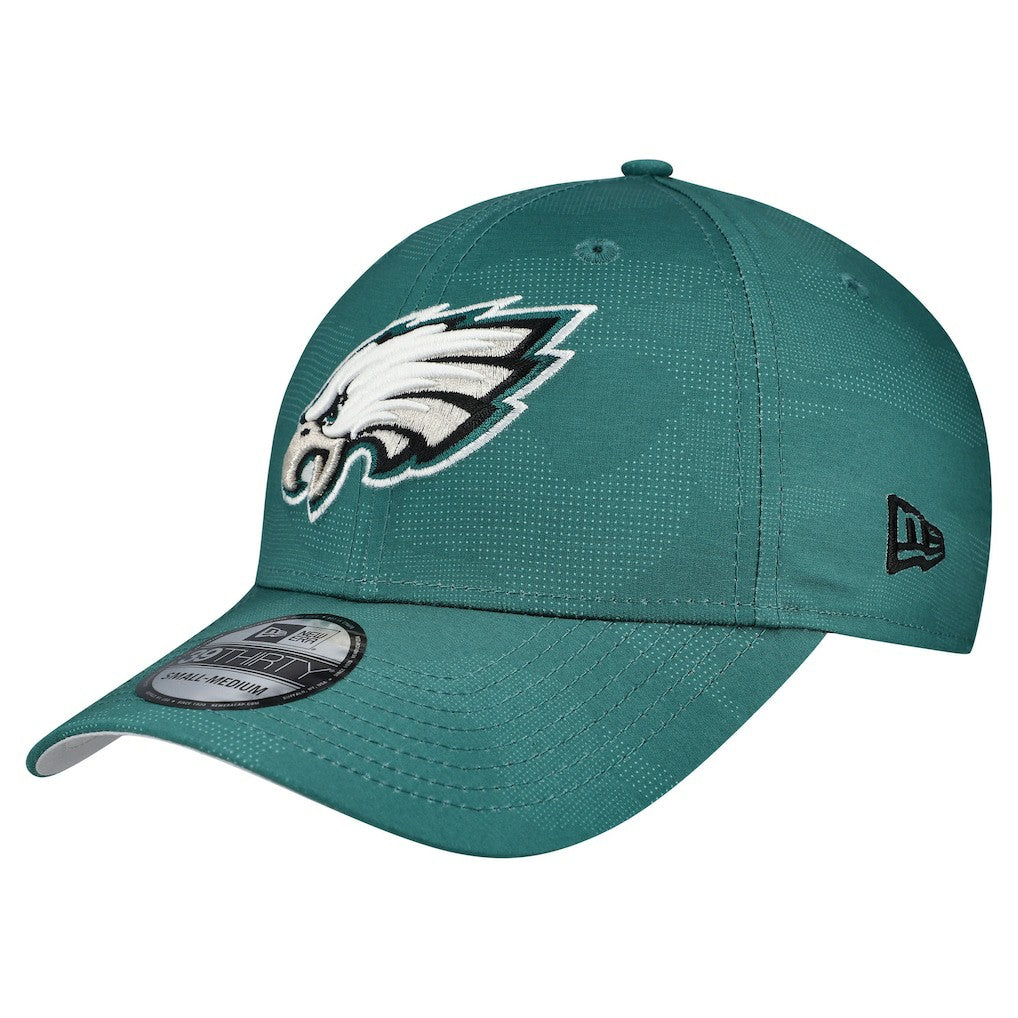 Philadelphia Eagles New Era Tonal Camo 39THIRTY Stretch Fit Hat - Midnight Green discount