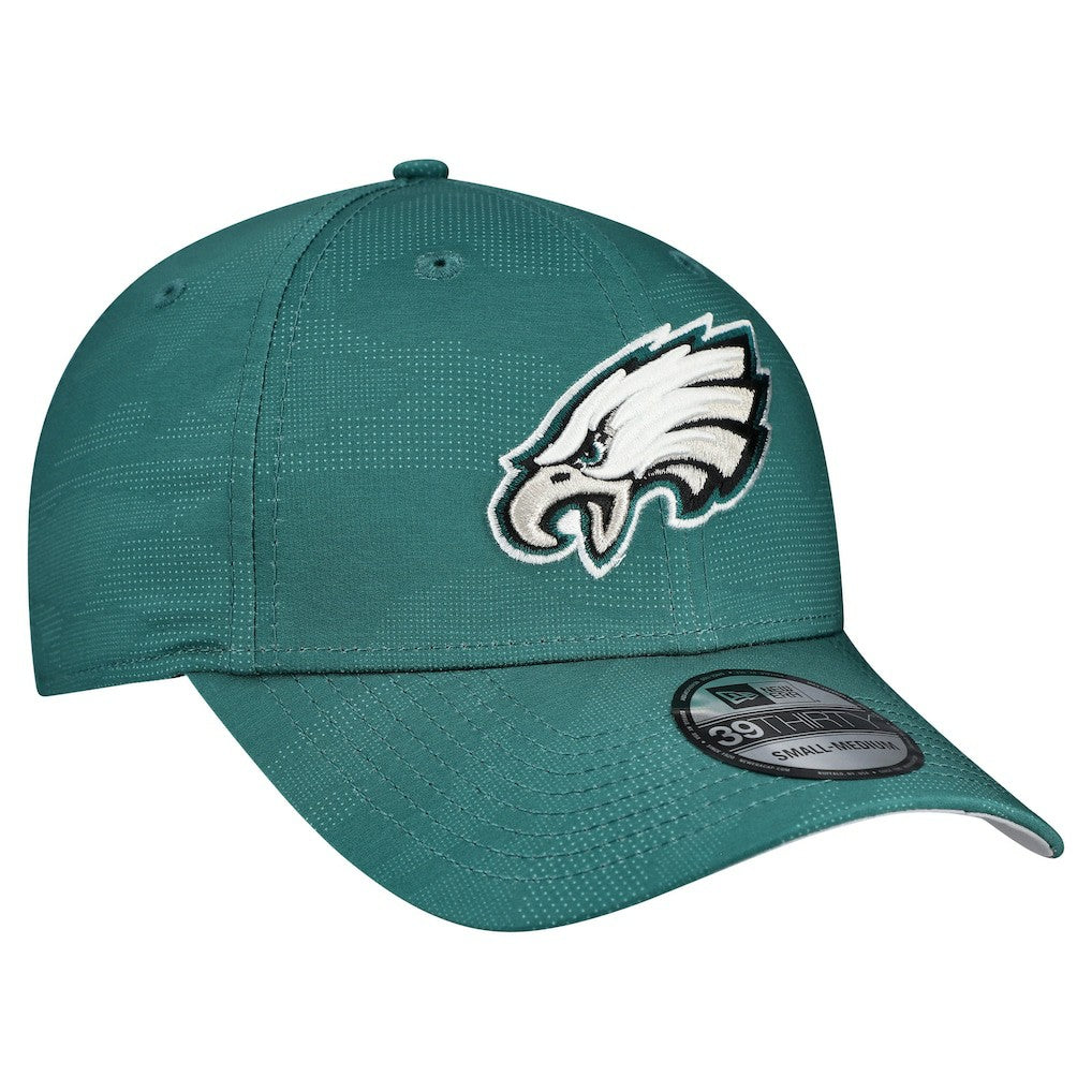 Philadelphia Eagles New Era Tonal Camo 39THIRTY Stretch Fit Hat - Midnight Green discount