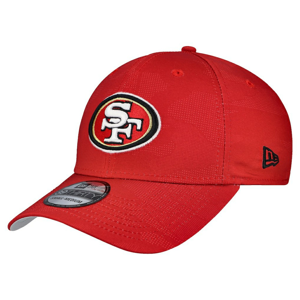 San Francisco 49ers New Era Tonal Camo 39THIRTY Stretch Fit Hat - Scarlet sale