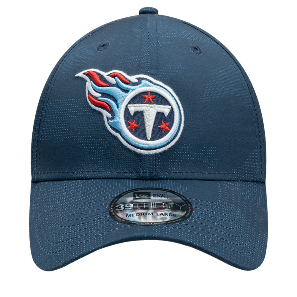 Tennessee Titans New Era Tonal Camo 39THIRTY Stretch Fit Hat - Navy on sale