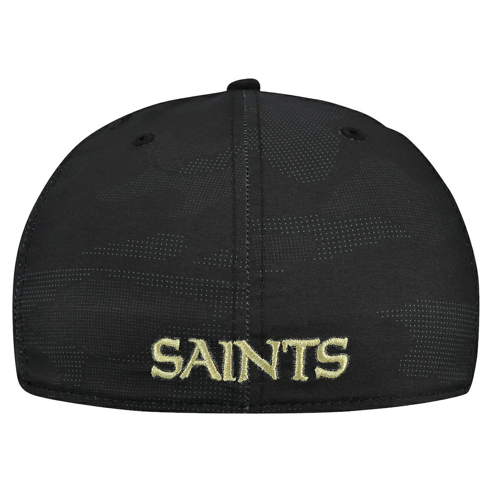 New Orleans Saints New Era Tonal Camo 39THIRTY Stretch Fit Hat - Black outlet