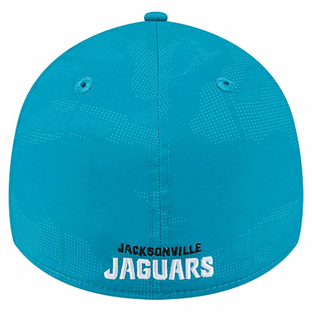Jacksonville Jaguars New Era Tonal Camo 39THIRTY Stretch Fit Hat - Teal on sale