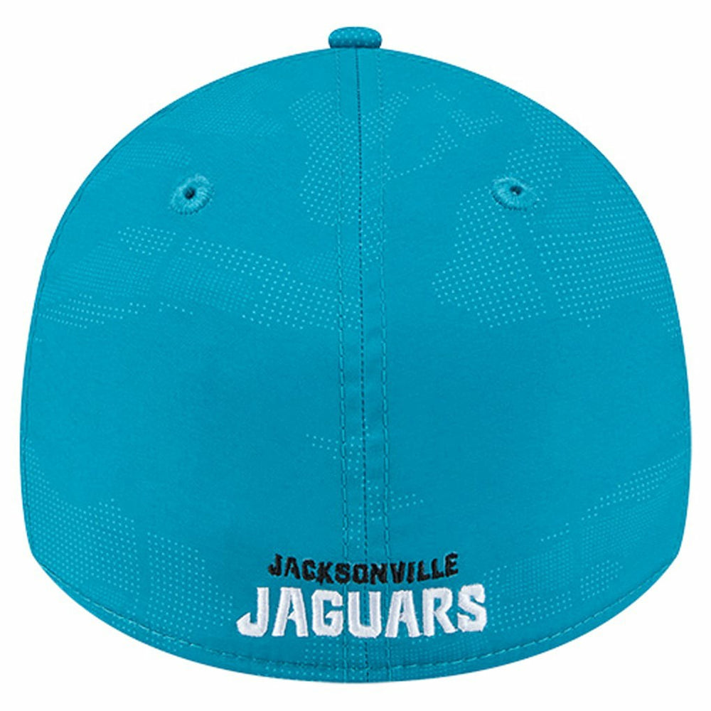 Jacksonville Jaguars New Era Tonal Camo 39THIRTY Stretch Fit Hat - Teal on sale