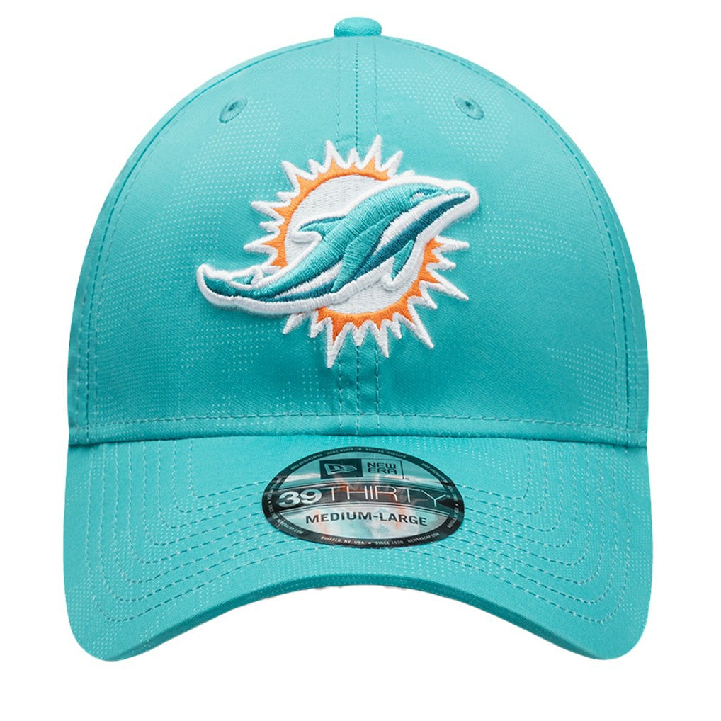 Miami Dolphins New Era Tonal Camo 39THIRTY Stretch Fit Hat - Aqua discount