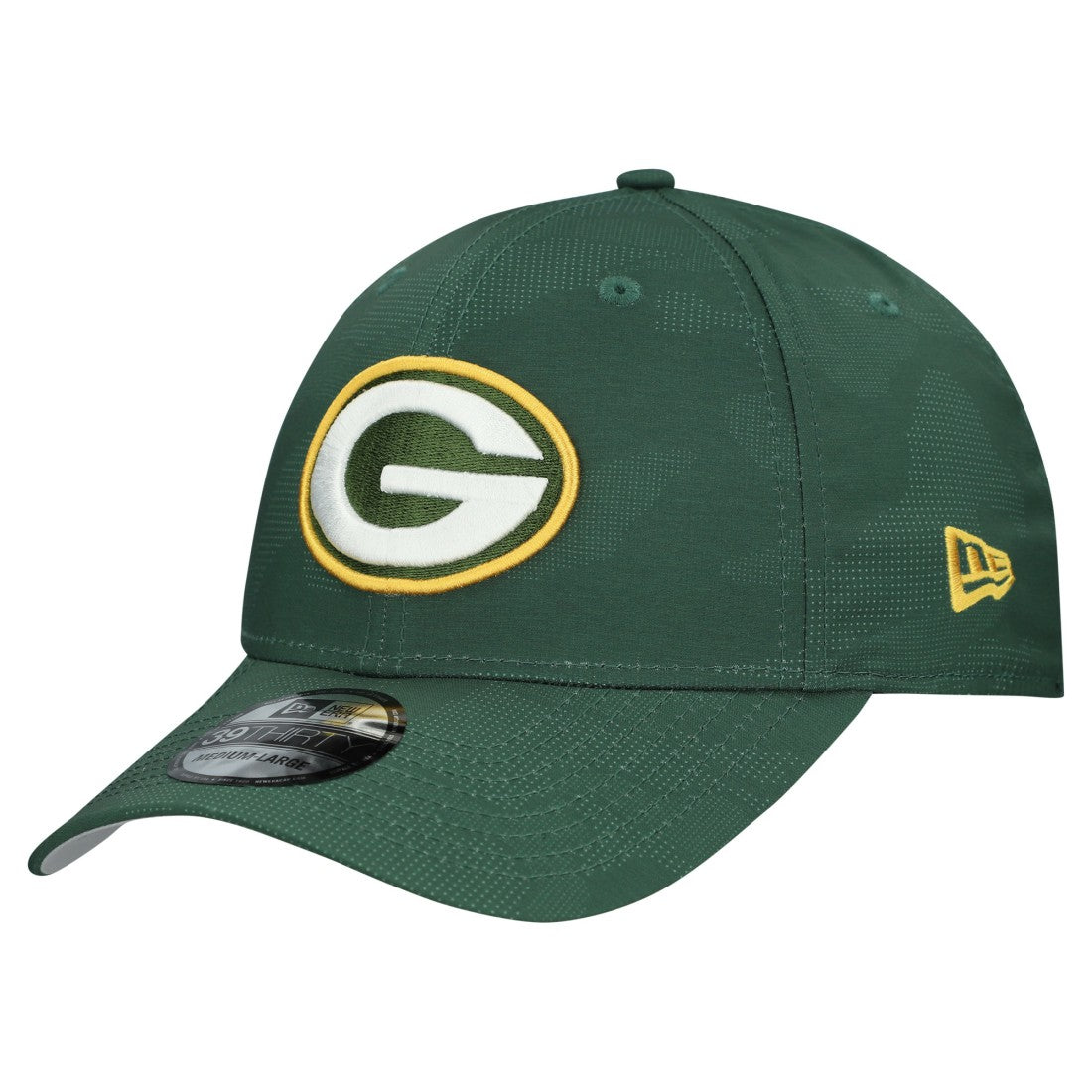 Green Bay Packers New Era Tonal Camo 39THIRTY Stretch Fit Hat - Green on sale