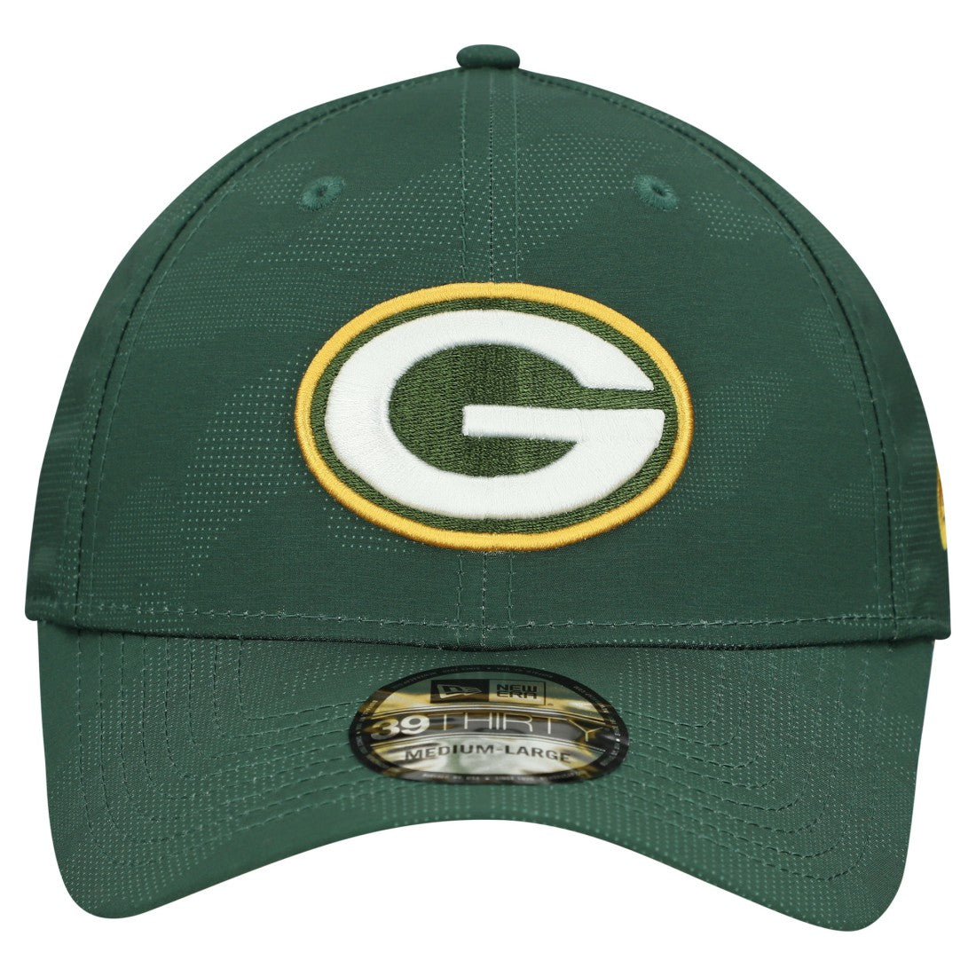 Green Bay Packers New Era Tonal Camo 39THIRTY Stretch Fit Hat - Green on sale
