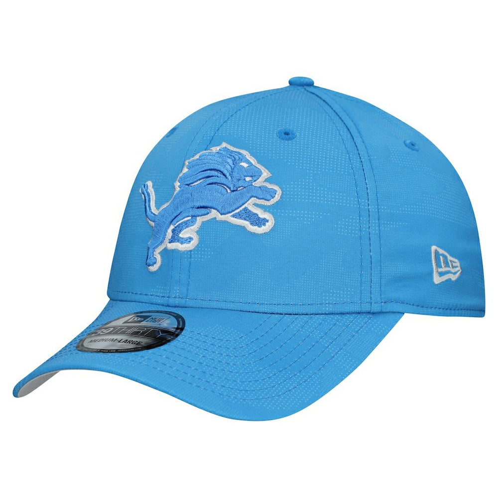 Detroit Lions New Era Tonal Camo 39THIRTY Stretch Fit Hat - Blue cheap