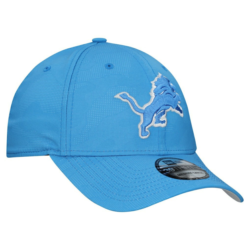 Detroit Lions New Era Tonal Camo 39THIRTY Stretch Fit Hat - Blue cheap