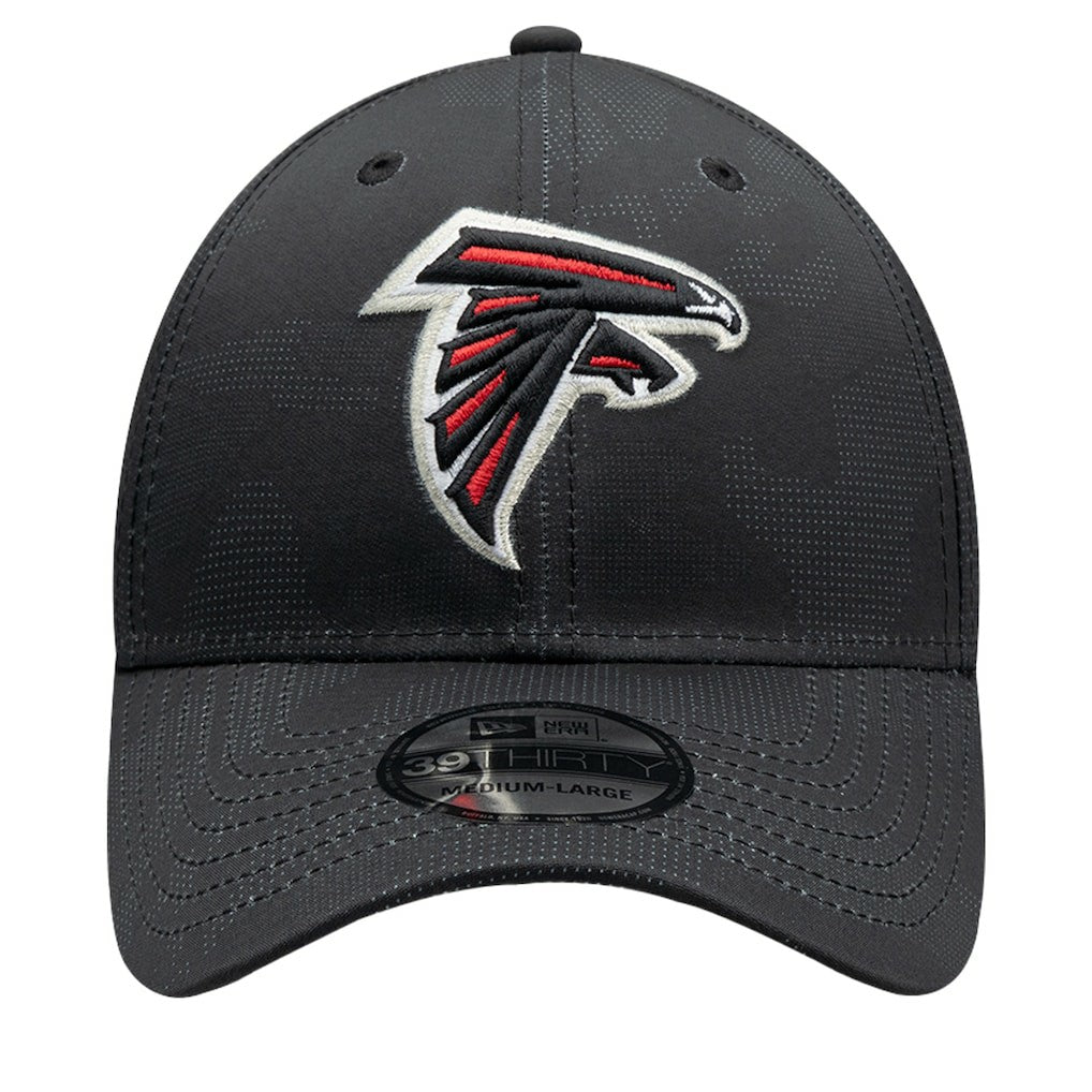 Atlanta Falcons New Era Tonal Camo 39THIRTY Stretch Fit Hat - Black sale