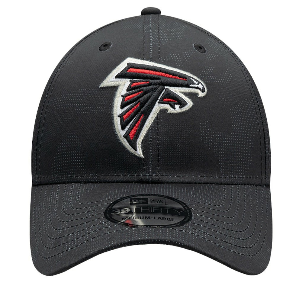 Atlanta Falcons New Era Tonal Camo 39THIRTY Stretch Fit Hat - Black sale
