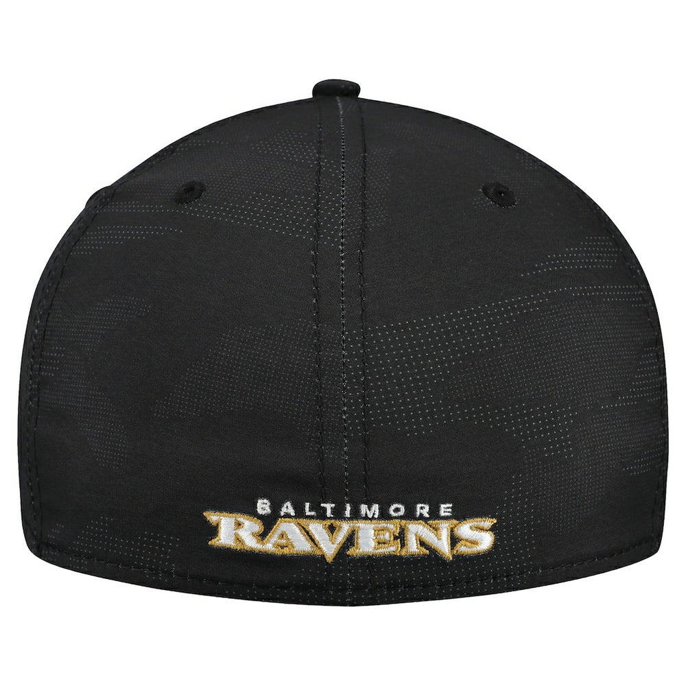 Baltimore Ravens New Era Tonal Camo 39THIRTY Stretch Fit Hat - Black for sale