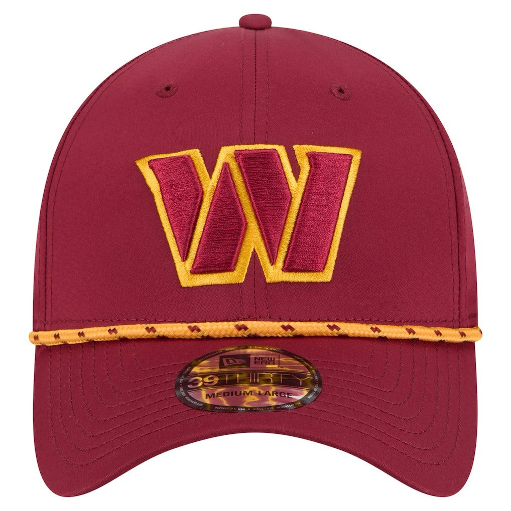 Washington Commanders New Era Perforated 39THIRTY Flex Hat - Burgundy discount