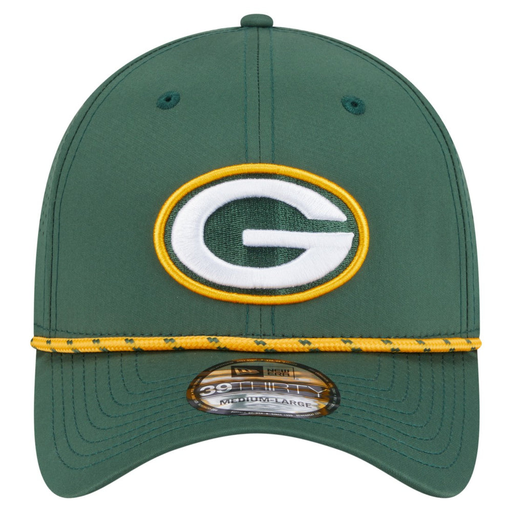 Green Bay Packers New Era Perforated 39THIRTY Flex Hat - Green outlet