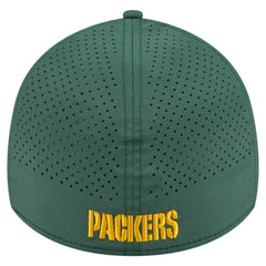 Green Bay Packers New Era Perforated 39THIRTY Flex Hat - Green outlet