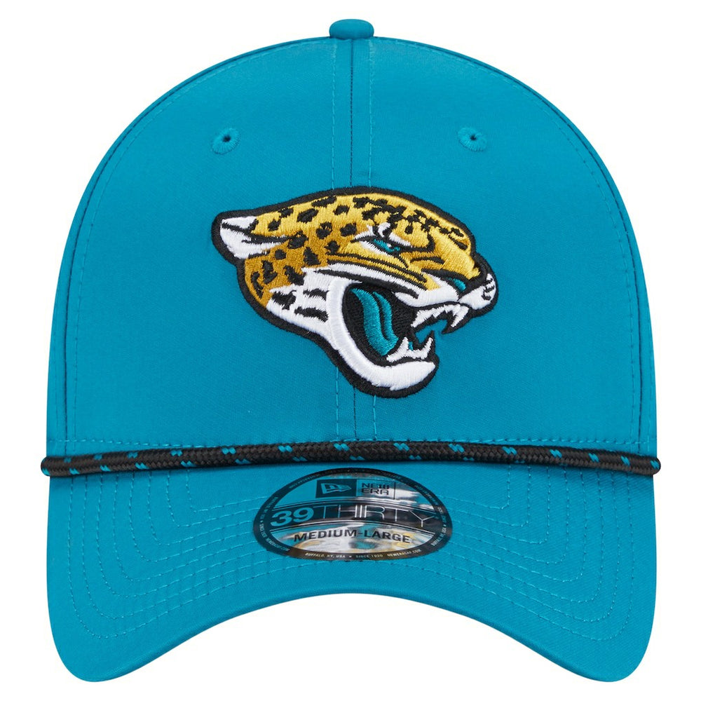 Jacksonville Jaguars New Era Perforated 39THIRTY Flex Hat - Teal cheap